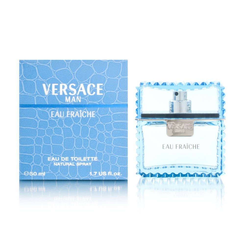 Versace Man Eau Fraiche Cologne para hombre (EDT) 50 ml